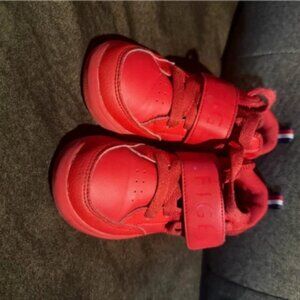 Tommy Hilfiger Red Kids Sneakers
